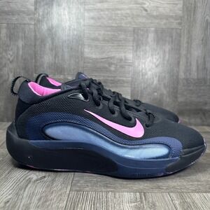 Nike Basketball Shoes 4.5Y Black Pink Navy Athletic Sneakers NEW FN4384-003